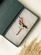 Multicolour Songbird Brooch - TOSSIDO