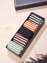 Multicolour Stripe Socks – Pack of 5 - TOSSIDO