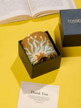 Mustard Sea Anemone Socks - TOSSIDO