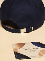 Navy Blue Sunday Baseball Cap - TOSSIDO
