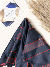 Navy Dotted Necktie Gift - set - TOSSIDO