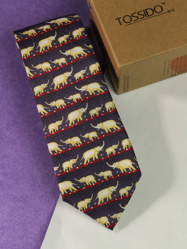Ogre Silk Necktie - TOSSIDO