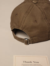 Olive Brown Soaring High Baseball Cap - TOSSIDO