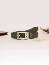 Olive Green No-Hole Men's Belt