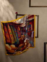 Orange Amritsar Bazaar City Scarf - TOSSIDO