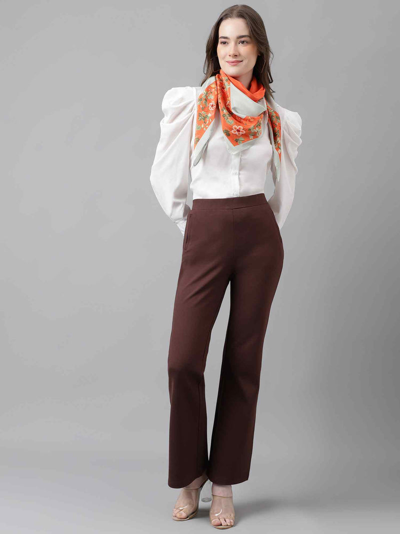 Orange Floral Scarf & Scarf Bag Set - TOSSIDO
