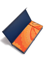 Orange Paisley Scarf & Scarf Bag Set - TOSSIDO