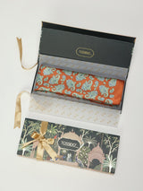 Orange Paisley Short Scarf - TOSSIDO