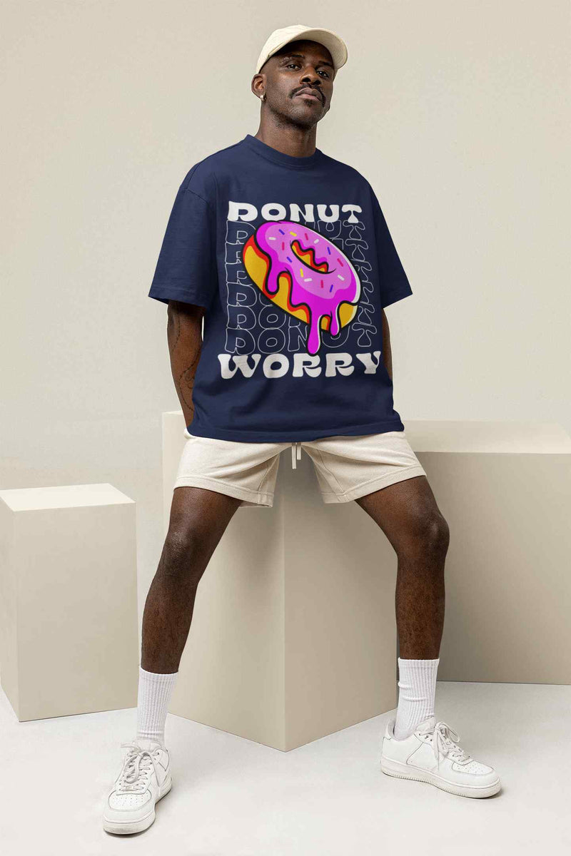 Donut Worry Oversized Tee