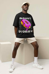 Donut Worry Oversized Tee