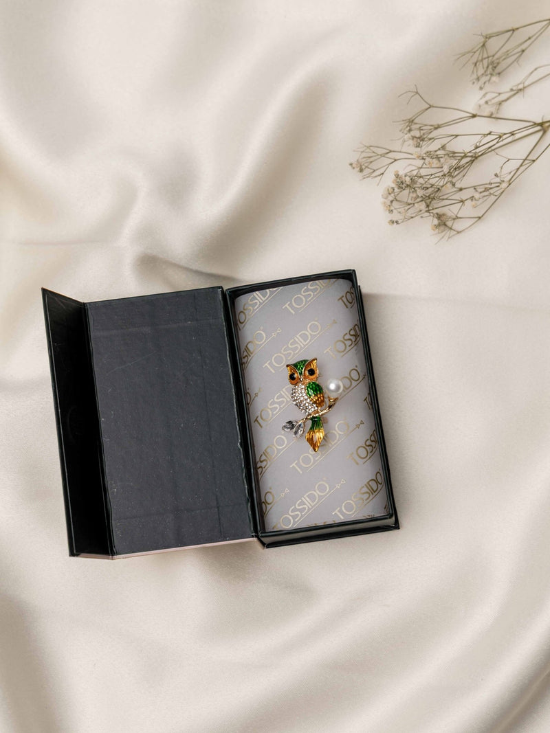 Owl Brooch - TOSSIDO