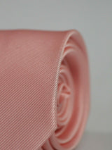 Peach Skinny Necktie - TOSSIDO