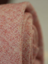 Peach Solid Wool Skinny Necktie - TOSSIDO