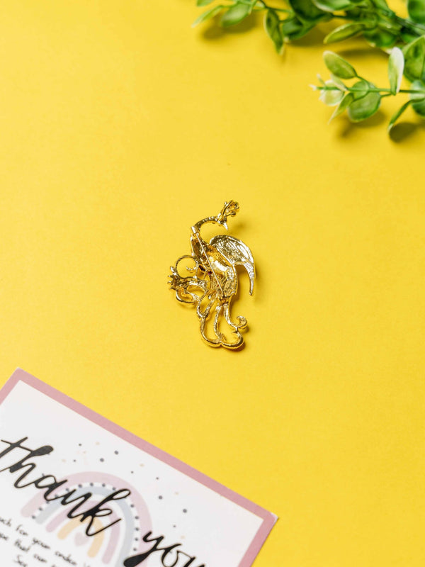 Peacock Brooch - TOSSIDO