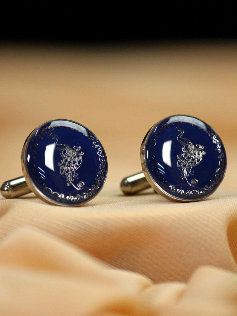 Peacock Cufflinks - TOSSIDO
