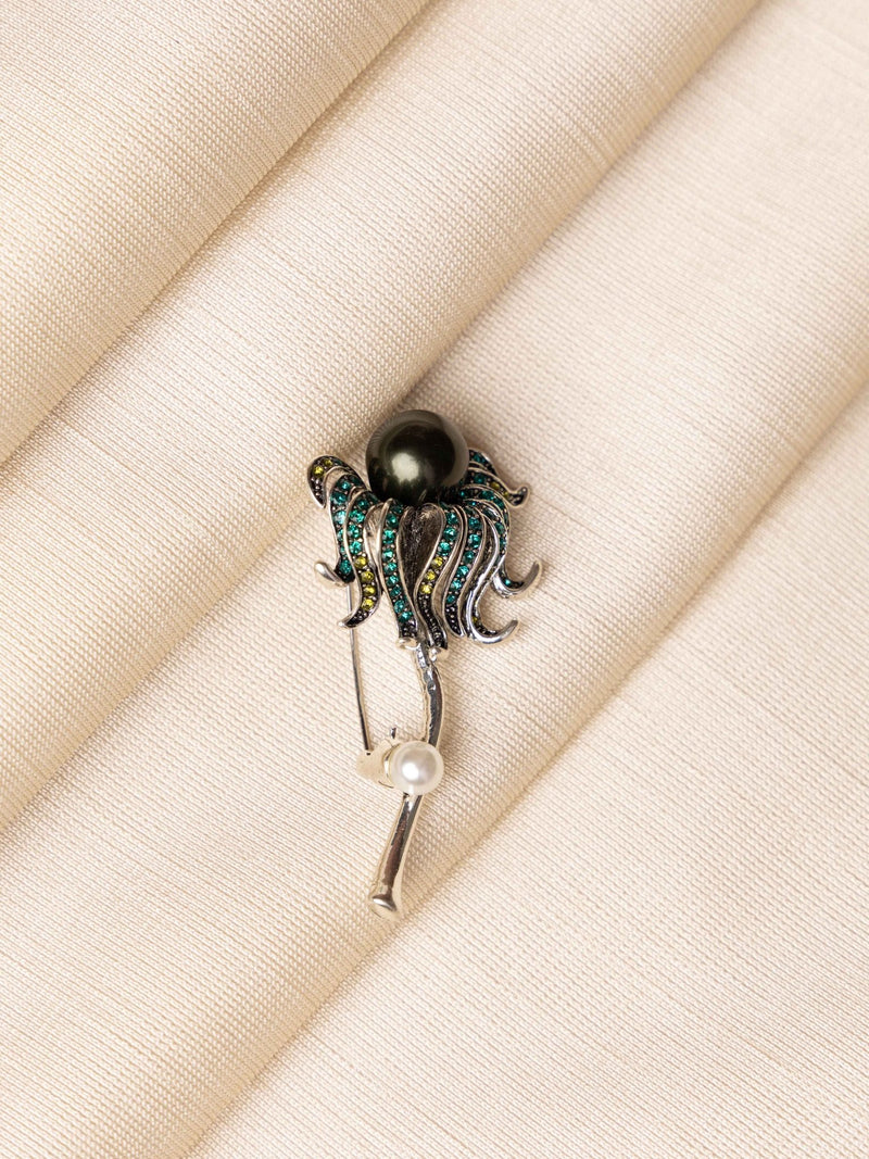 Pearl Blossom Brooch - TOSSIDO