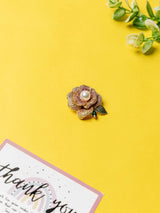 Pearl Blossom Brooch - TOSSIDO