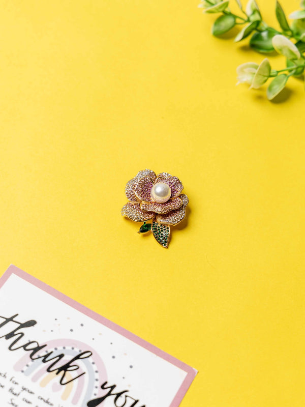 Pearl Blossom Brooch - TOSSIDO