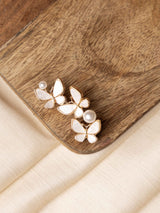 Pearl Butterfly Brooch - TOSSIDO