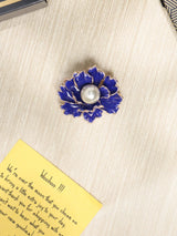Pearl in Flower Brooch - TOSSIDO