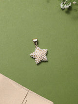 Pearl Puffy Star Pendant - TOSSIDO