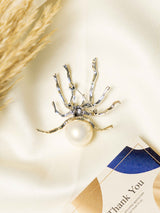 Pearl Spider Brooch - TOSSIDO