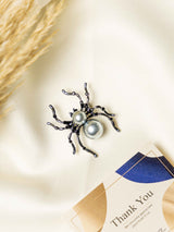 Pearl Spider Brooch - TOSSIDO