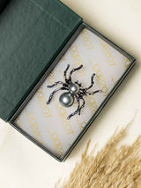 Pearl Spider Brooch - TOSSIDO
