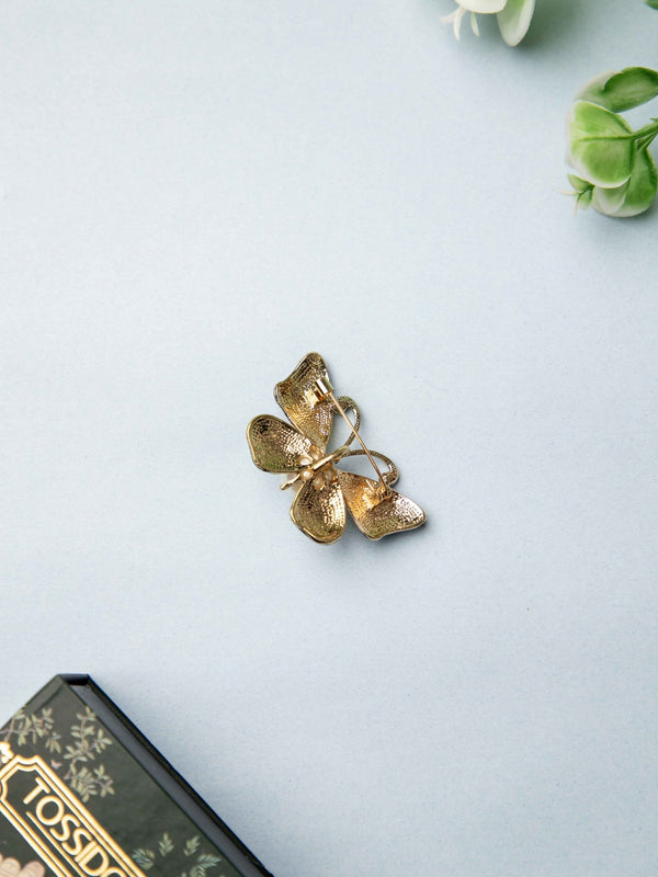 Pearlwing Butterfly Brooch - TOSSIDO