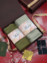 Perfect Pair Woolen Mufflers for Him & Her - TOSSIDO