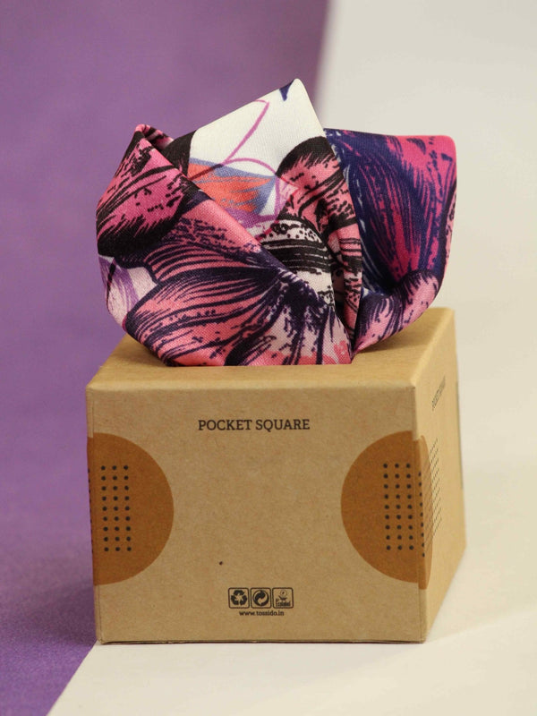 Periwinkle Pocket Square - TOSSIDO