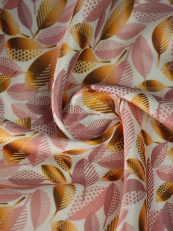 Pink and Golden Pocket Square - TOSSIDO