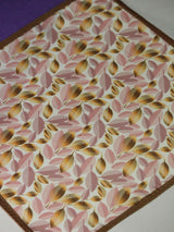 Pink and Golden Pocket Square - TOSSIDO