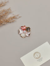 Pink Blossom Brooch - TOSSIDO