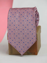 Pink Dot Broad Necktie - TOSSIDO