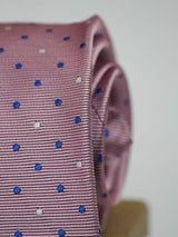 Pink Dot Broad Necktie - TOSSIDO