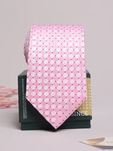 Pink Dotted Necktie