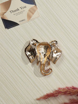 Pink Elephant Brooch - TOSSIDO