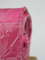 Pink Floral Broad Necktie - TOSSIDO