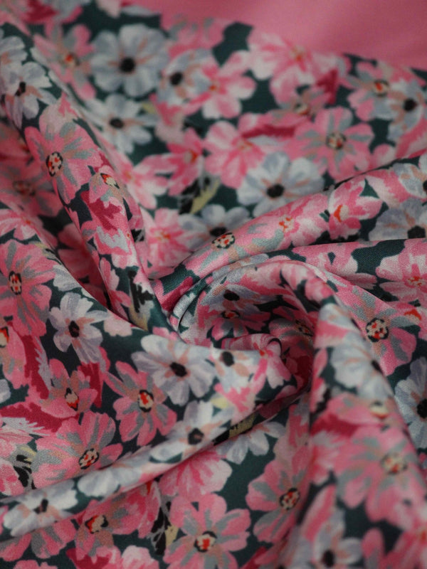Pink Floral Pocket Square - TOSSIDO