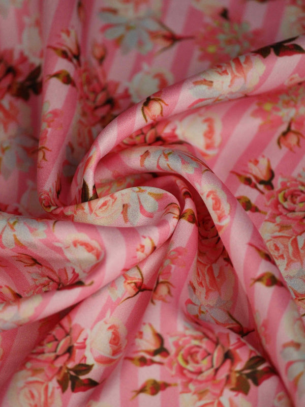 Pink Floral Pocket Square - TOSSIDO
