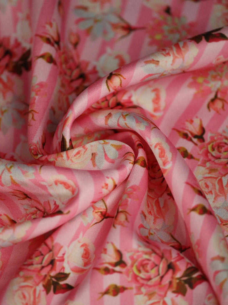 Pink Floral Pocket Square - TOSSIDO