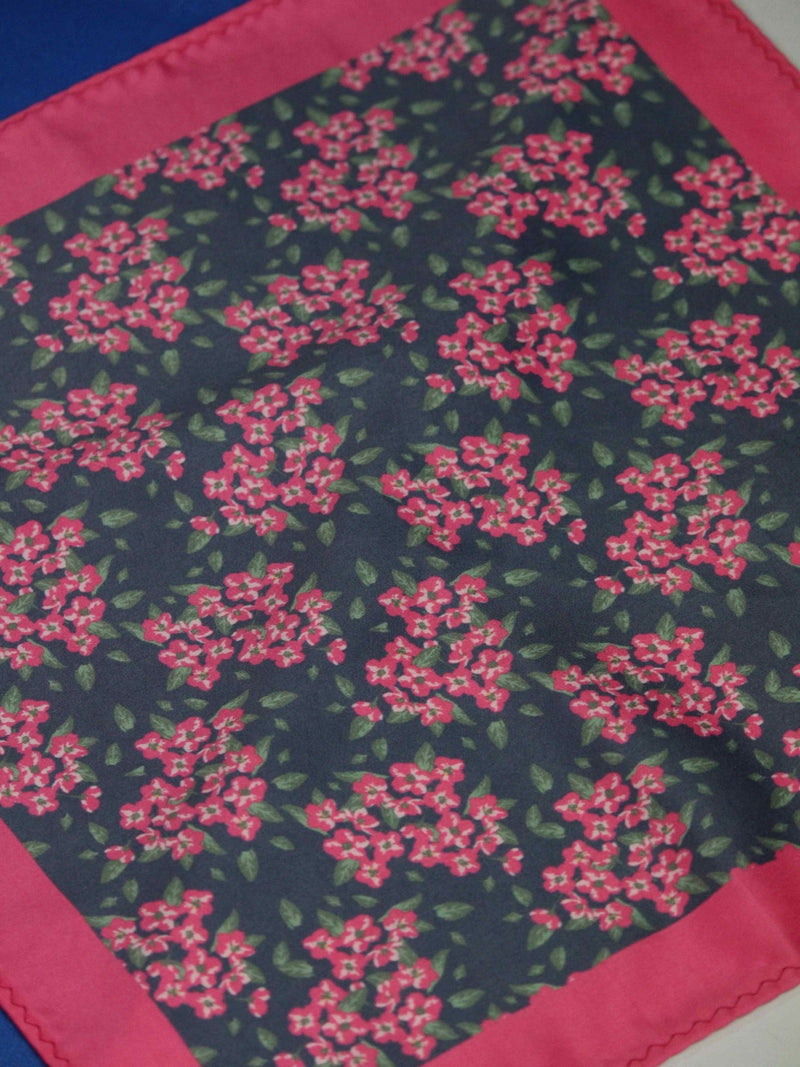 Pink Floral Pocket Square - TOSSIDO