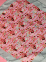 Pink Floral Pocket Square - TOSSIDO