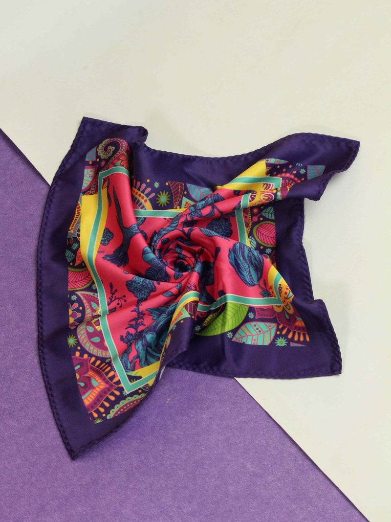 Pink Floral Pocket Square - TOSSIDO