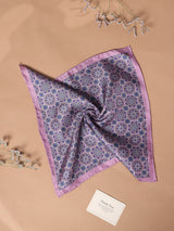 Pink Floral Silk Pocket Square - TOSSIDO