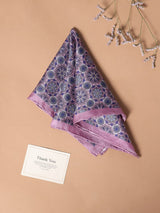 Pink Floral Silk Pocket Square - TOSSIDO