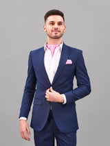 Pink Floral Woven Cravat & Pocket Square Set - TOSSIDO