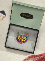 Pink Fox Brooch - TOSSIDO