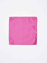 Pink Geometric Reversible Stole & Pocket Square Set - TOSSIDO